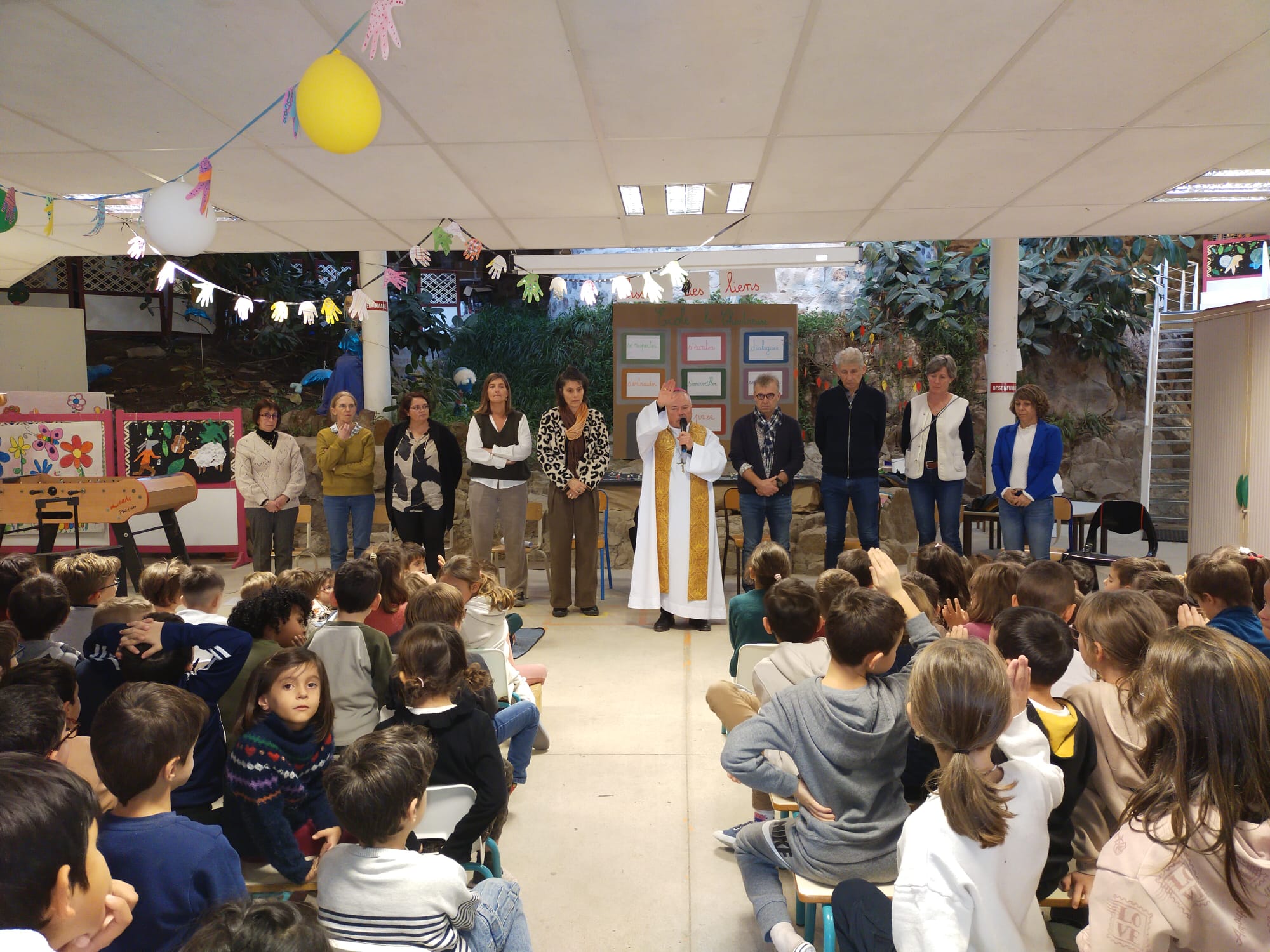 Visite de l'évêque 2025 