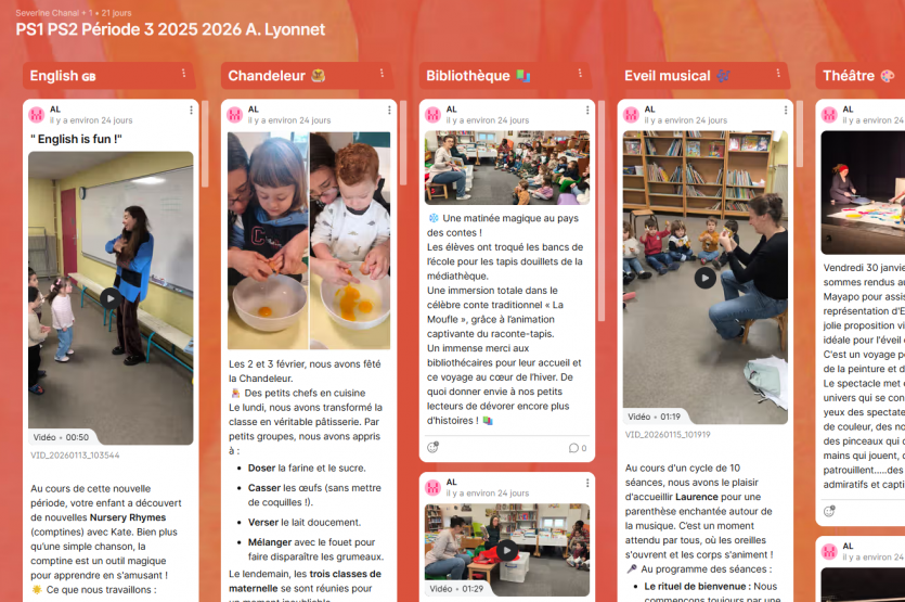 Classe PS1 PS2 Aline Lyonnet période 3